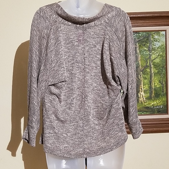 Forever 21 scoop neck sweater A72 - Picture 3 of 4